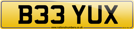 B33 YUX