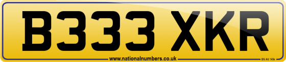 B333 XKR