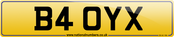 B4 OYX