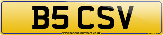 B5 CSV