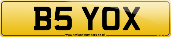 B5 YOX