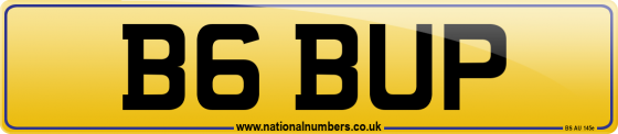 B6 BUP
