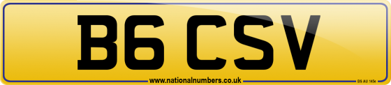 B6 CSV