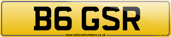 B6 GSR