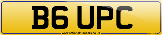 B6 UPC
