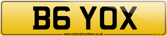 B6 YOX