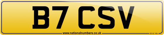 B7 CSV