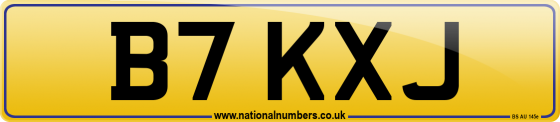 B7 KXJ
