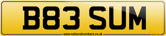 B83 SUM