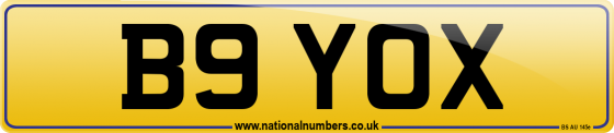 B9 YOX