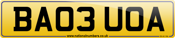 BA03 UOA