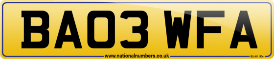 BA03 WFA