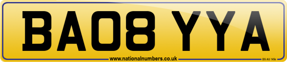 BA08 YYA