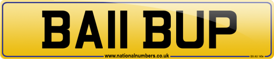 BA11 BUP