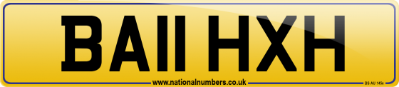 BA11 HXH