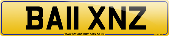BA11 XNZ