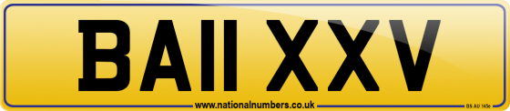 BA11 XXV