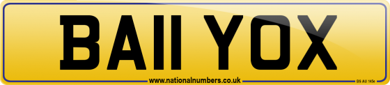 BA11 YOX