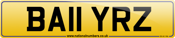 BA11 YRZ