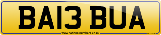 BA13 BUA