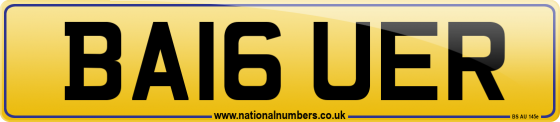 BA16 UER