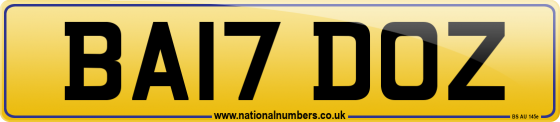 BA17 DOZ