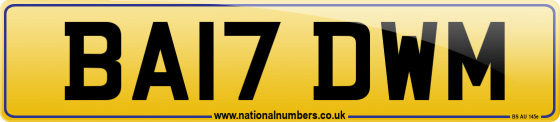 BA17 DWM