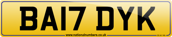 BA17 DYK