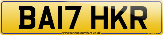 BA17 HKR