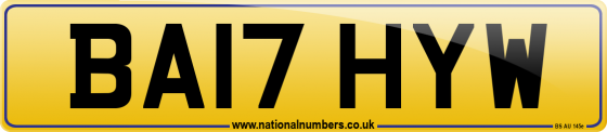 BA17 HYW