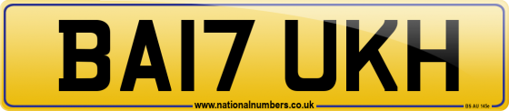 BA17 UKH