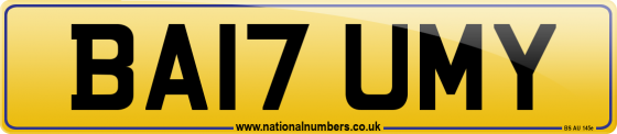 BA17 UMY