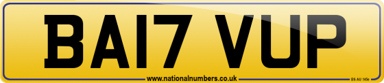 BA17 VUP