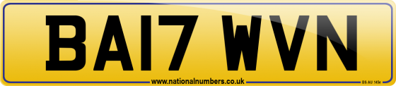 BA17 WVN