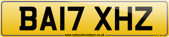 BA17 XHZ