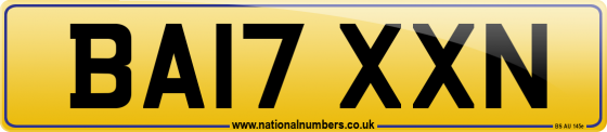 BA17 XXN