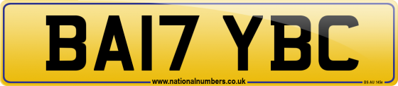 BA17 YBC