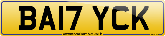 BA17 YCK