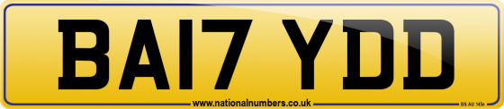 BA17 YDD