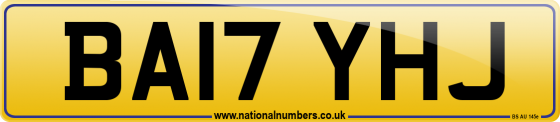 BA17 YHJ