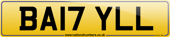 BA17 YLL