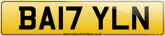 BA17 YLN