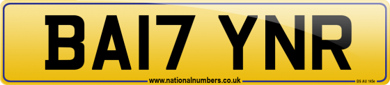 BA17 YNR