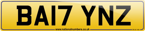 BA17 YNZ