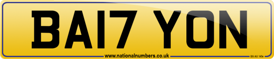 BA17 YON