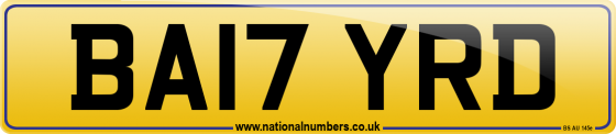 BA17 YRD