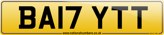 BA17 YTT