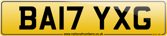 BA17 YXG
