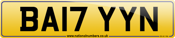 BA17 YYN