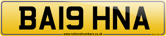 BA19 HNA